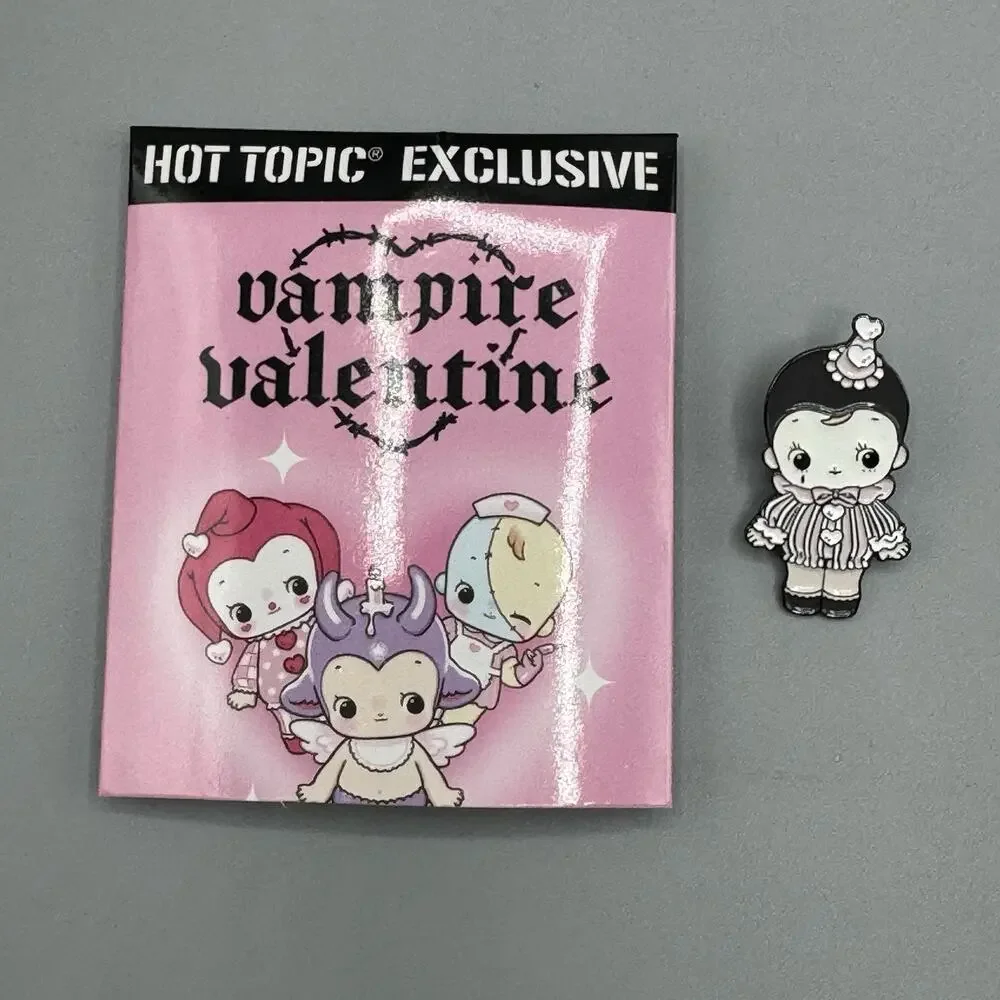 Vampire Valentine Series 2 Blind Enamel Pin PETIT PIERROT MIME New OpenBox